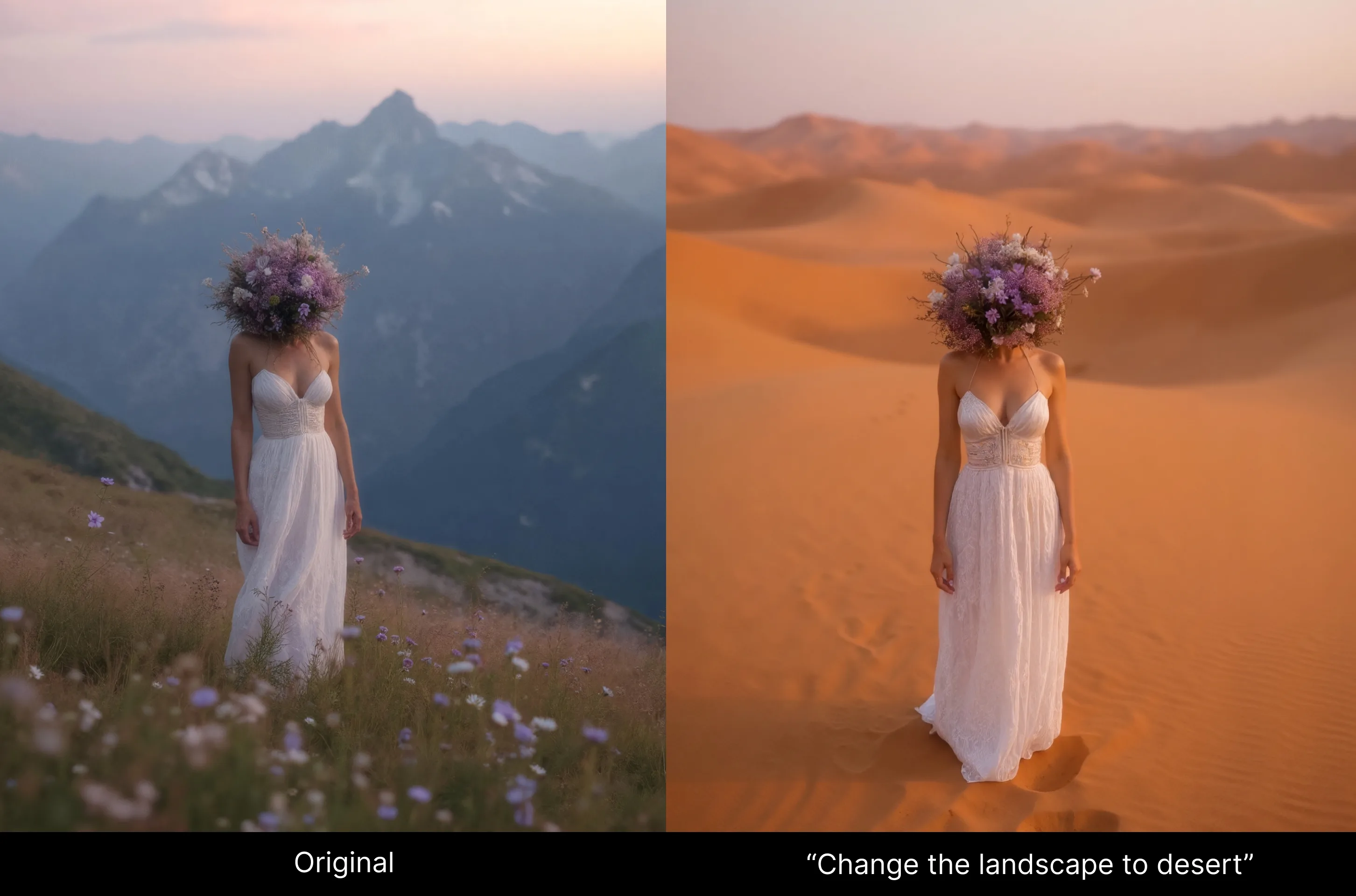 Context Edit Example - Desert