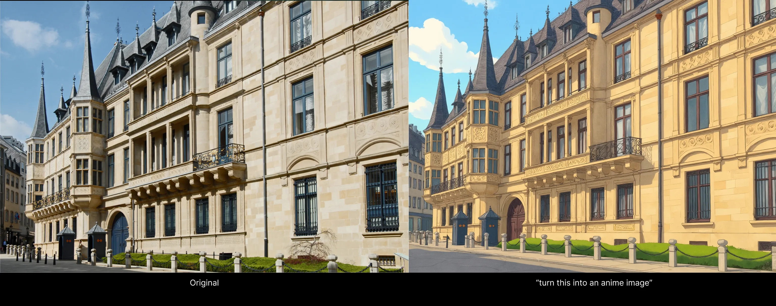 Context Edit Example - Palais