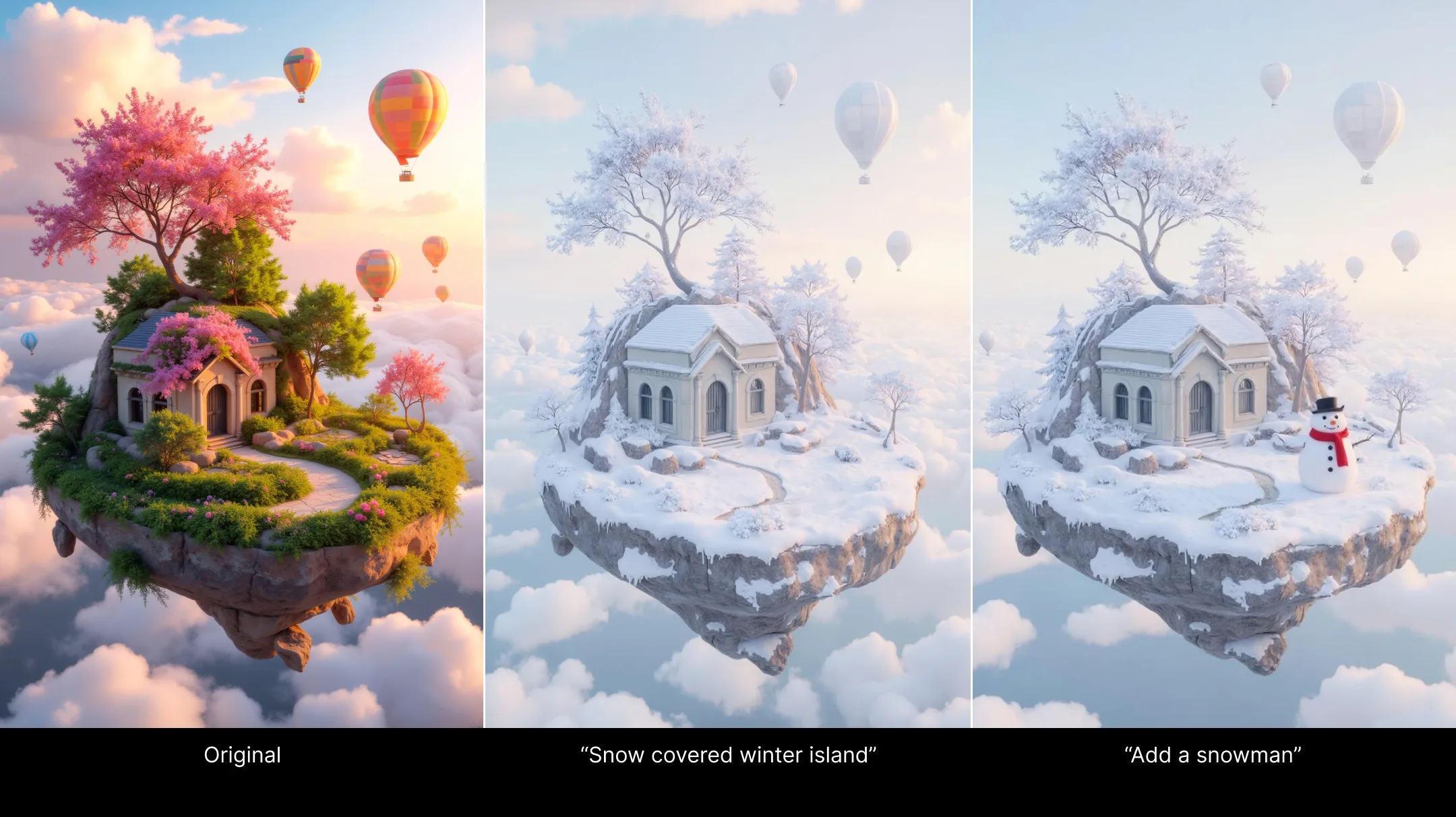 Context Edit Example - Snow