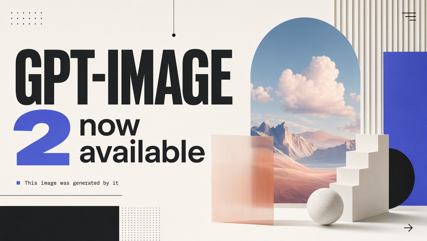 GPT Image 2, OpenAI's New Flagship Image Model is now available on LetzAI
